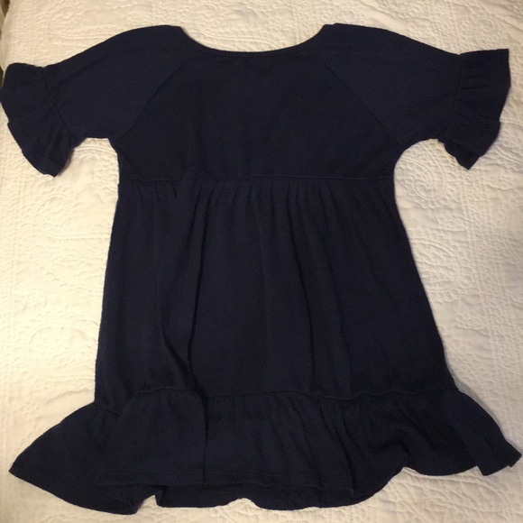 Kids navy blue old navy dress - Picture 4 of 5